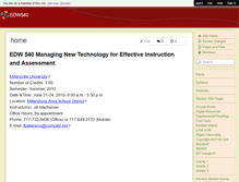 Tablet Screenshot of edw540.wiki.caiu.org